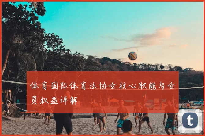 体育国际体育法协会核心职能与会员权益详解